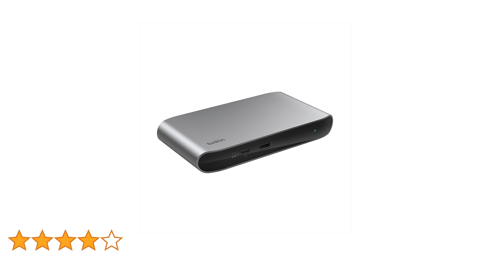 Belkin Thunderbolt4 ドッキングステーション USBハブ Belkin、Thunderbolt 4を計4ポート搭載したドッキング